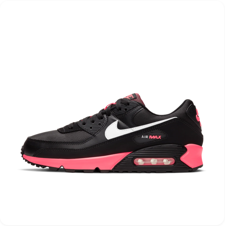 Nike Air Max 90 Black/Racer Pink