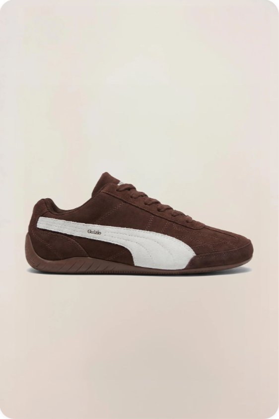 Puma x Guizio Speedcat Chocolate Brown/White