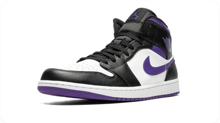 Air Jordan 1 Mid Court Purple