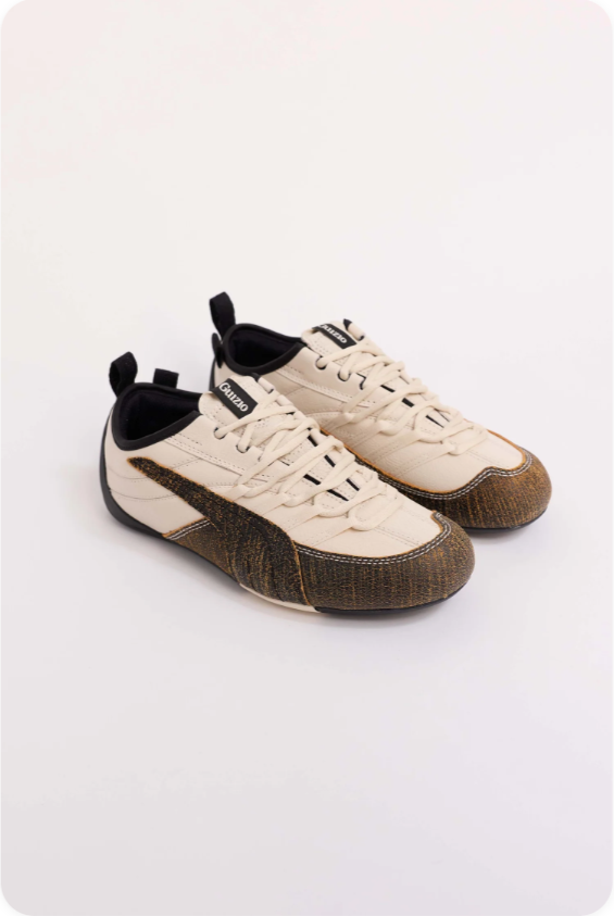 Puma x Guizio Cream/Dark Brown/Black