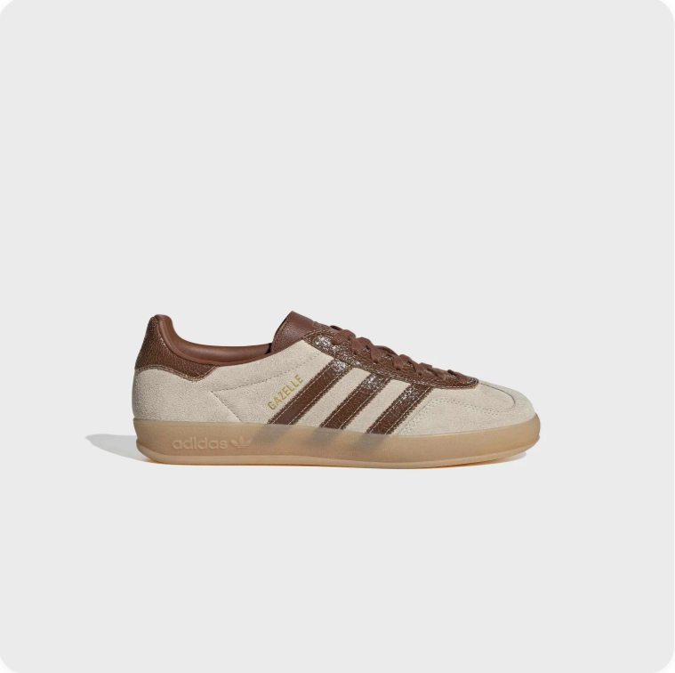 Adidas Gazelle Indoor Cream/Dark Brown