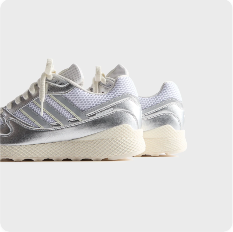 Adidas ZX 8000 Silver Metallic/White