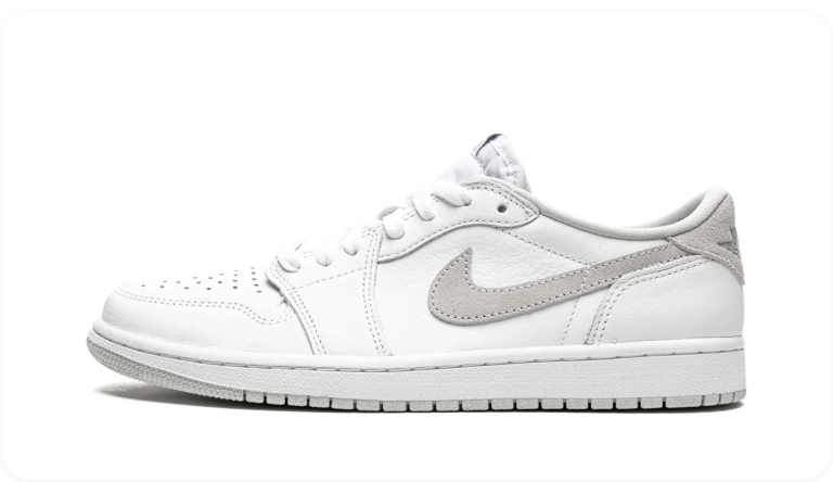 Air Jordan 1 Low OG White/Neutral Grey