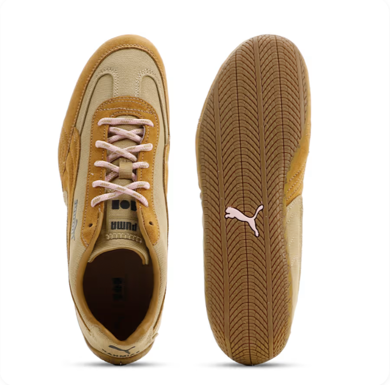 Puma Speedcat Wheat/Tan/Pink Lace