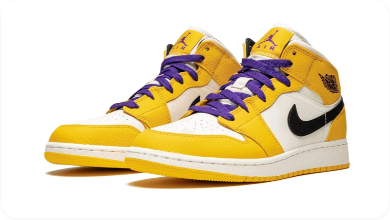 Air Jordan 1 Mid Lakers