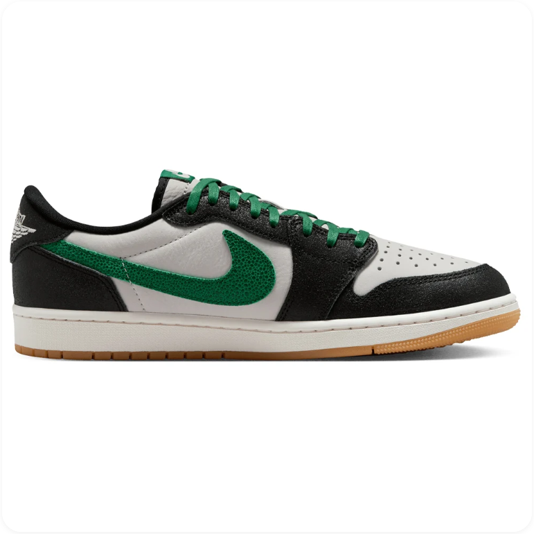Air Jordan 1 Low OG Black/Celtics Green