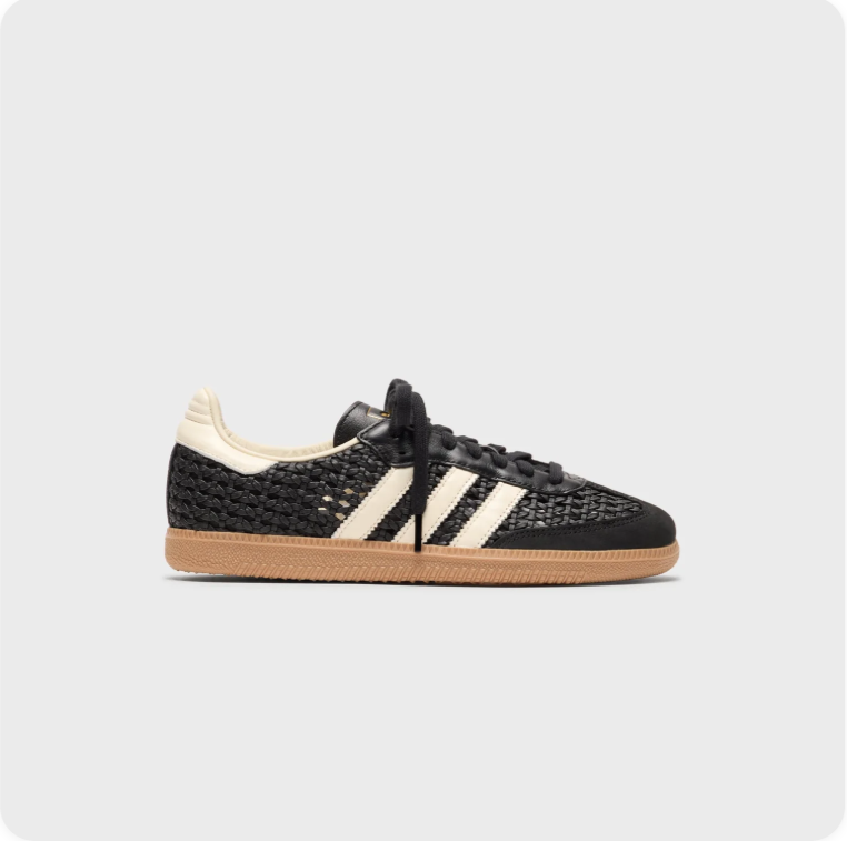 Adidas Samba OG Black Woven/Cream