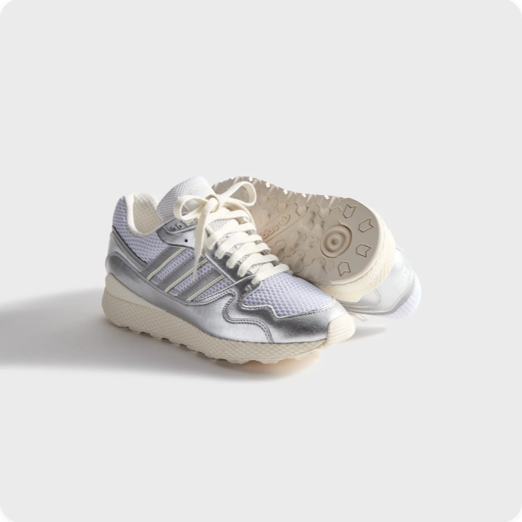 Adidas ZX 8000 Silver Metallic/White