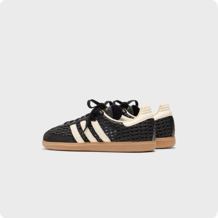 Adidas Samba OG Black Woven/Cream