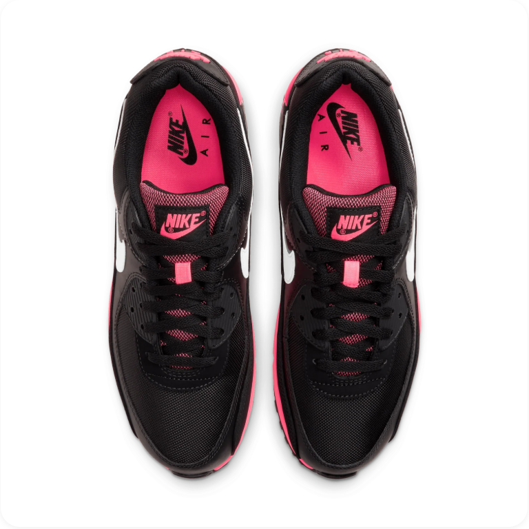 Nike Air Max 90 Black/Racer Pink