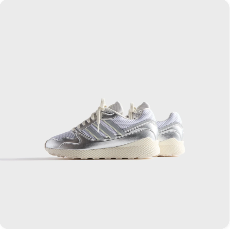 Adidas ZX 8000 Silver Metallic/White