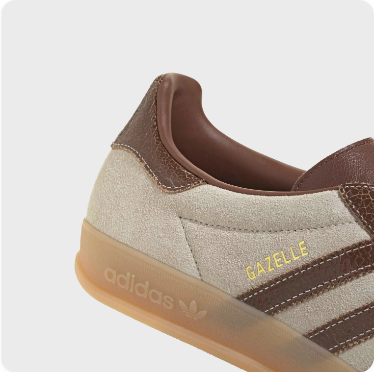 Adidas Gazelle Indoor Cream/Dark Brown