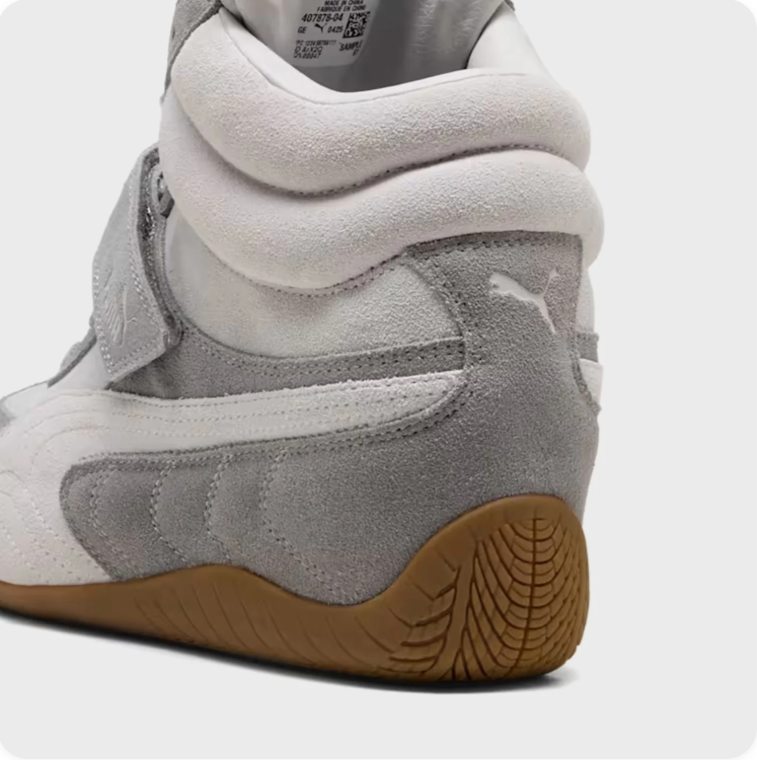 Puma Speedcat Hi Grey/White/Gum