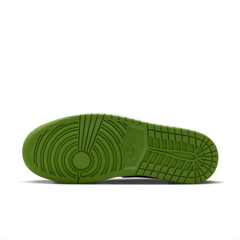 Air Jordan 1 Low White/Chlorophyll