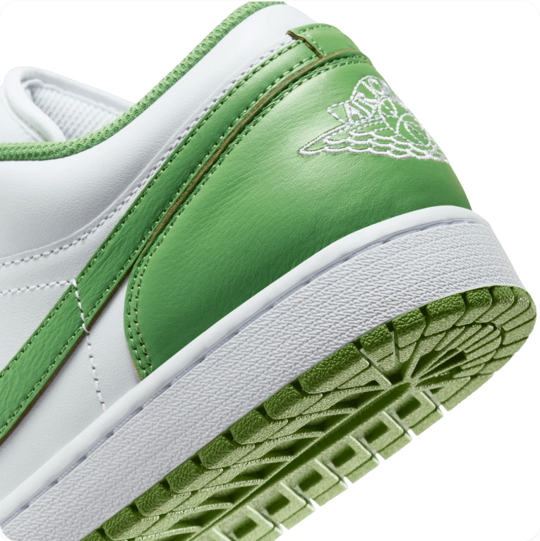 Air Jordan 1 Low White/Chlorophyll