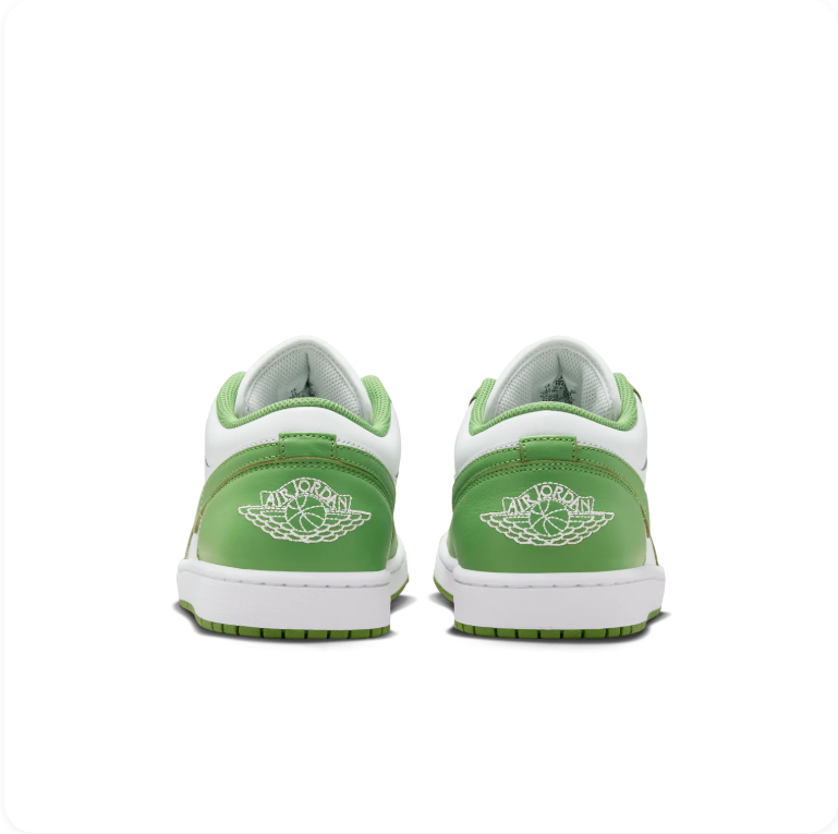 Air Jordan 1 Low White/Chlorophyll
