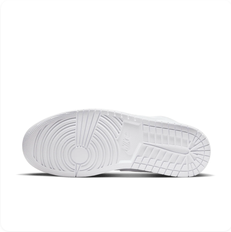 Nike Air Jordan 1 Mid Triple White