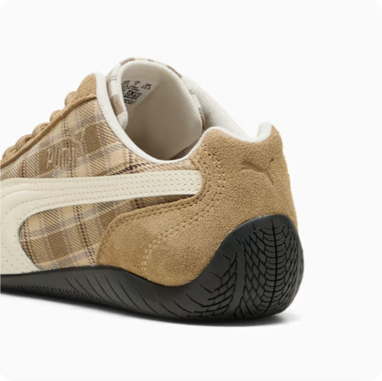 Puma Speedcat OG Tan Plaid/Cream