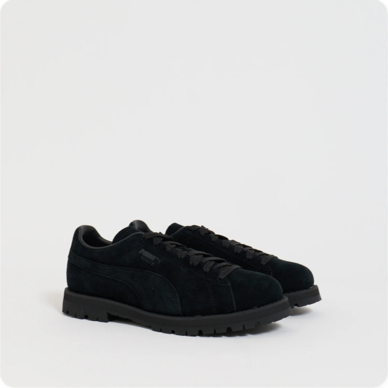 Puma Roma Triple Black/Lug Sole
