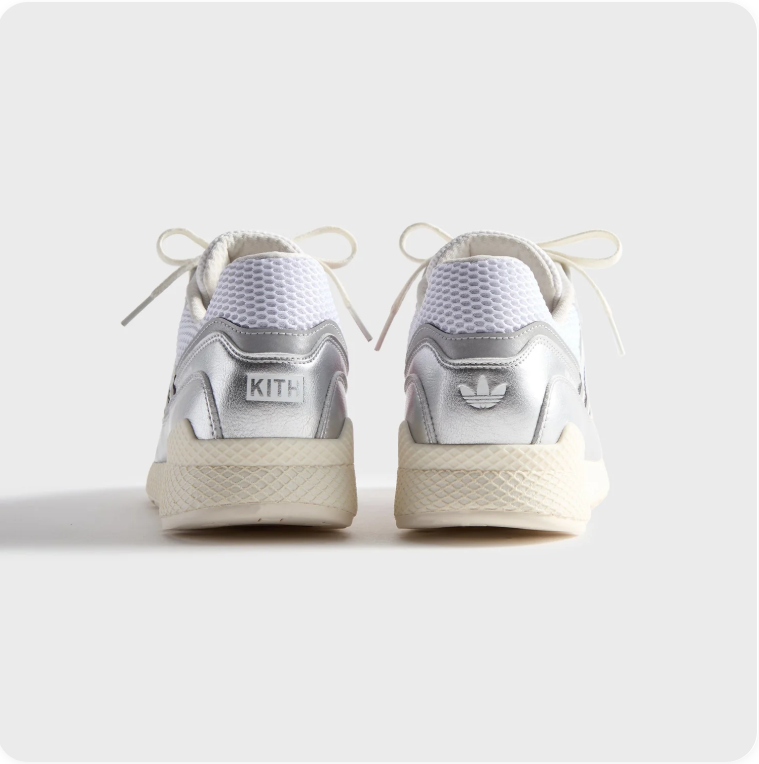 Adidas ZX 8000 Silver Metallic/White