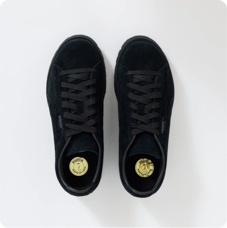 Puma Roma Triple Black/Lug Sole