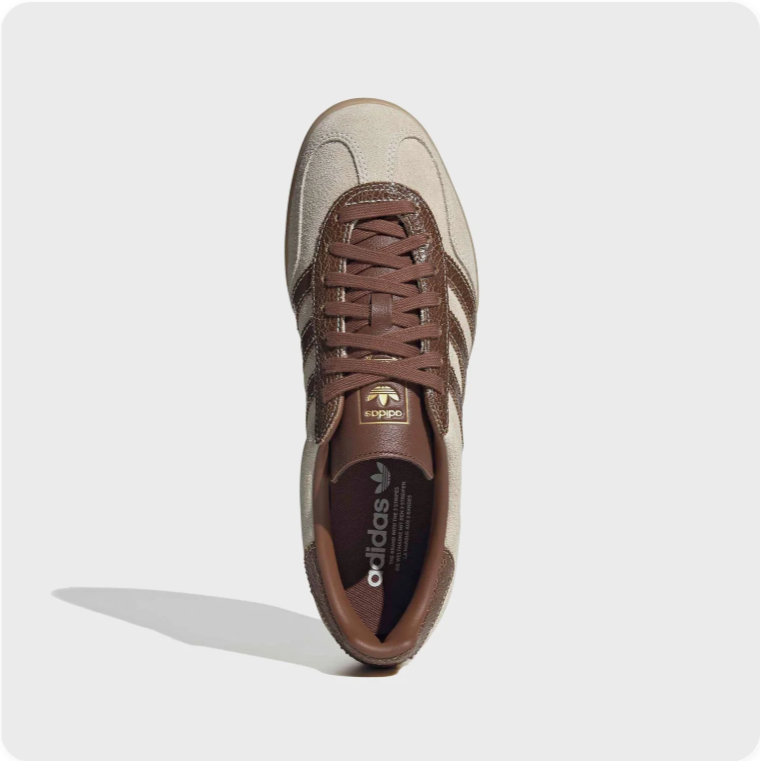 Adidas Gazelle Indoor Cream/Dark Brown