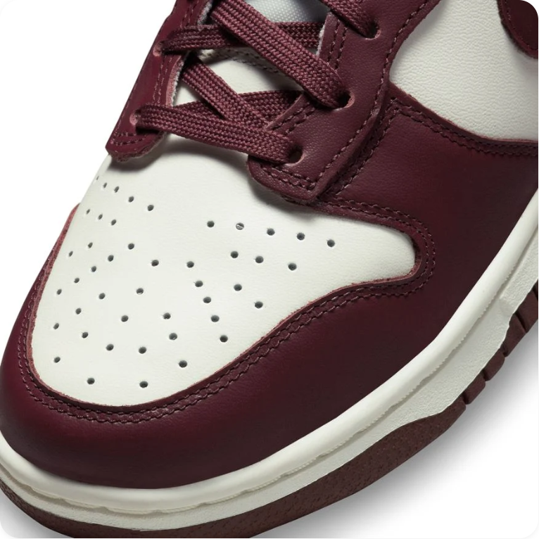 Nike Dunk High Sail/Dark Beetroot