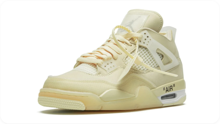 Off-White x Air Jordan 4 Retro Sail (WMNS)