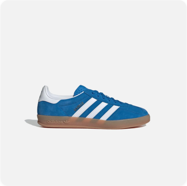 Adidas Gazelle Indoor Blue Bird/White