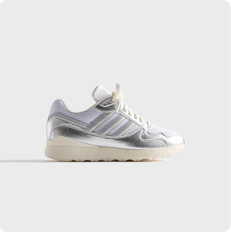 Adidas ZX 8000 Silver Metallic/White