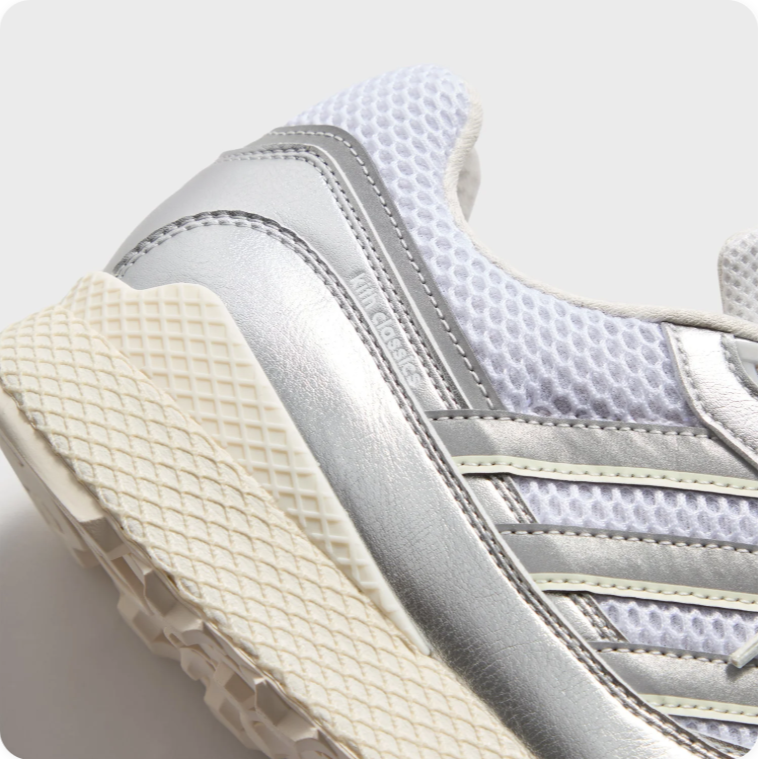 Adidas ZX 8000 Silver Metallic/White