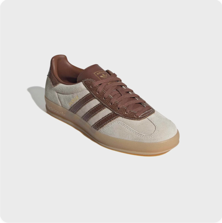 Adidas Gazelle Indoor Cream/Dark Brown