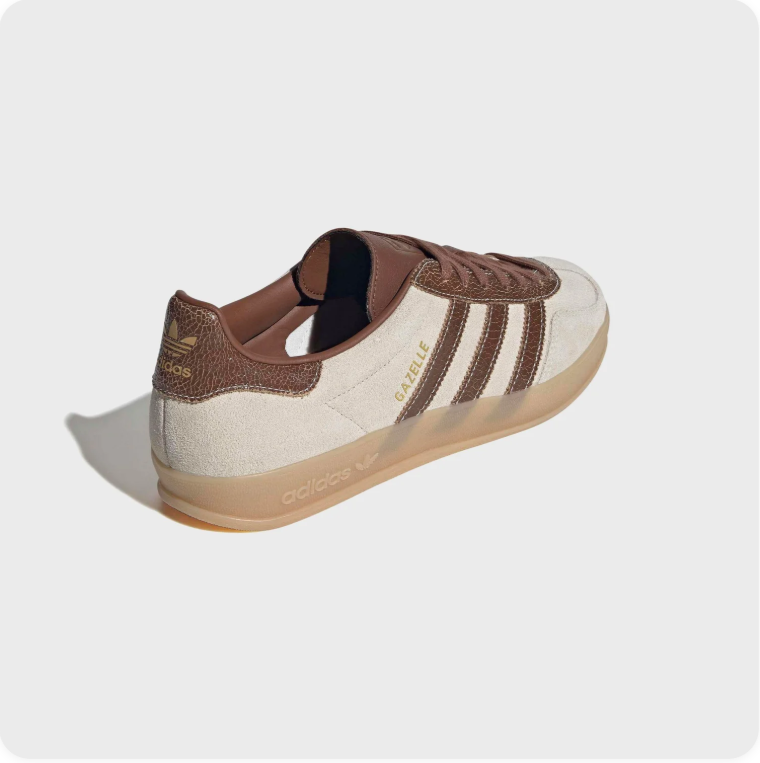 Adidas Gazelle Indoor Cream/Dark Brown