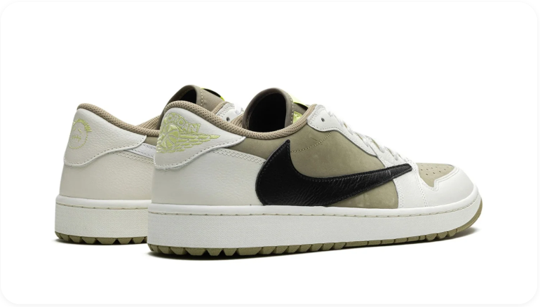Air Jordan 1 Low Golf Olive/White