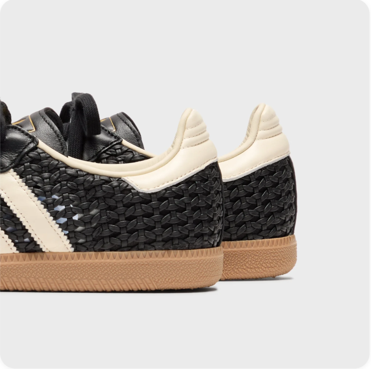Adidas Samba OG Black Woven/Cream