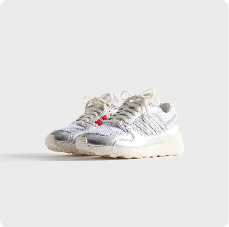 Adidas ZX 8000 Silver Metallic/White