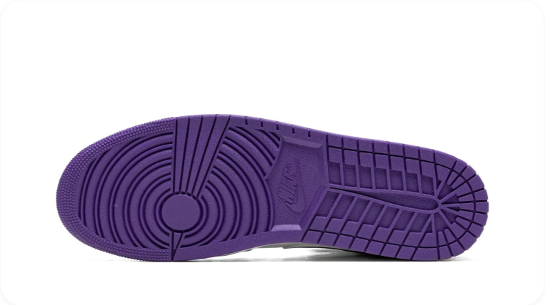 Air Jordan 1 Mid Court Purple
