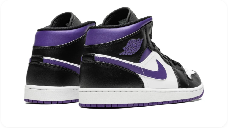 Air Jordan 1 Mid Court Purple