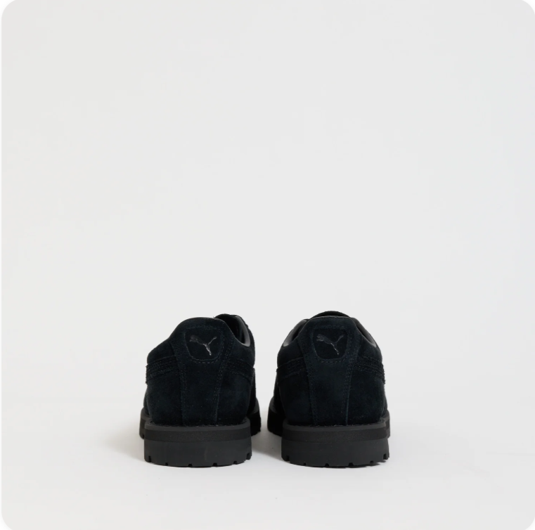 Puma Roma Triple Black/Lug Sole