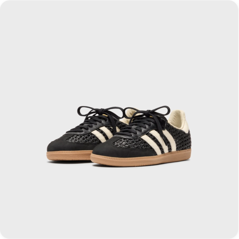 Adidas Samba OG Black Woven/Cream