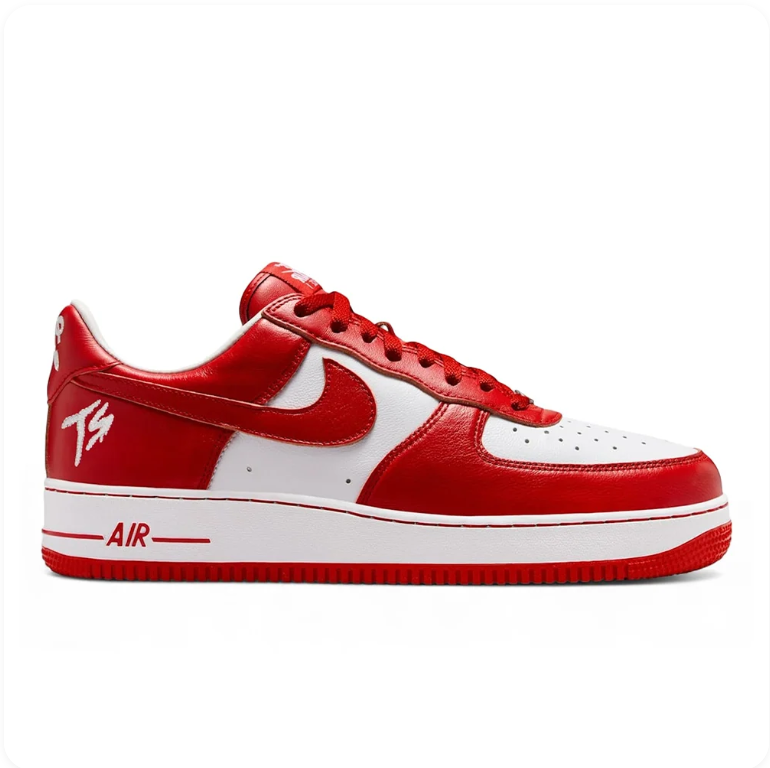 Nike Air Force 1 Low x Travis Scott Sail/University Red